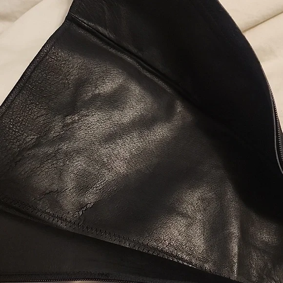 Alexander McQueen VTG Black Knee High Platform Stiletto Boots Gothcore Archive